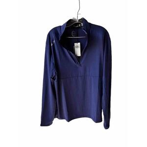 RLX Golf Luxury Performance Half Zip Outerwear in Royal Navy $125 NWT Large
